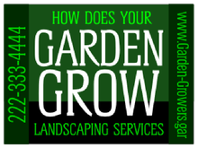 Yard Sign Template for How Does Your Garden Grow Landscaping Services